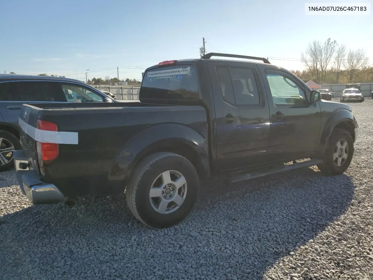 1N6AD07U26C467183 2006 Nissan Frontier Crew Cab Le