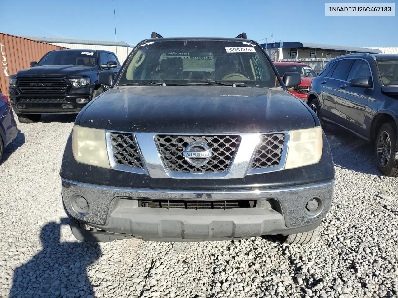 1N6AD07U26C467183 2006 Nissan Frontier Crew Cab Le