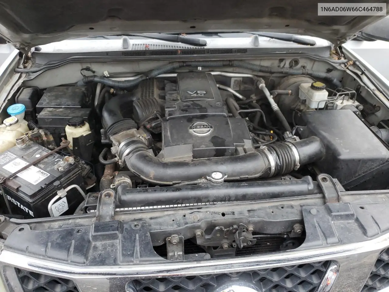 1N6AD06W66C464788 2006 Nissan Frontier King Cab Le