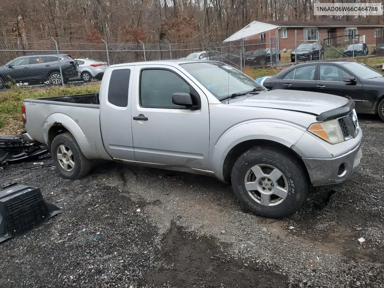 1N6AD06W66C464788 2006 Nissan Frontier King Cab Le
