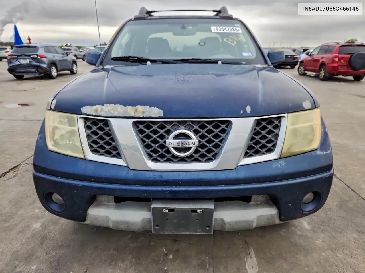 1N6AD07U66C465145 2006 Nissan Frontier Crew Cab Le