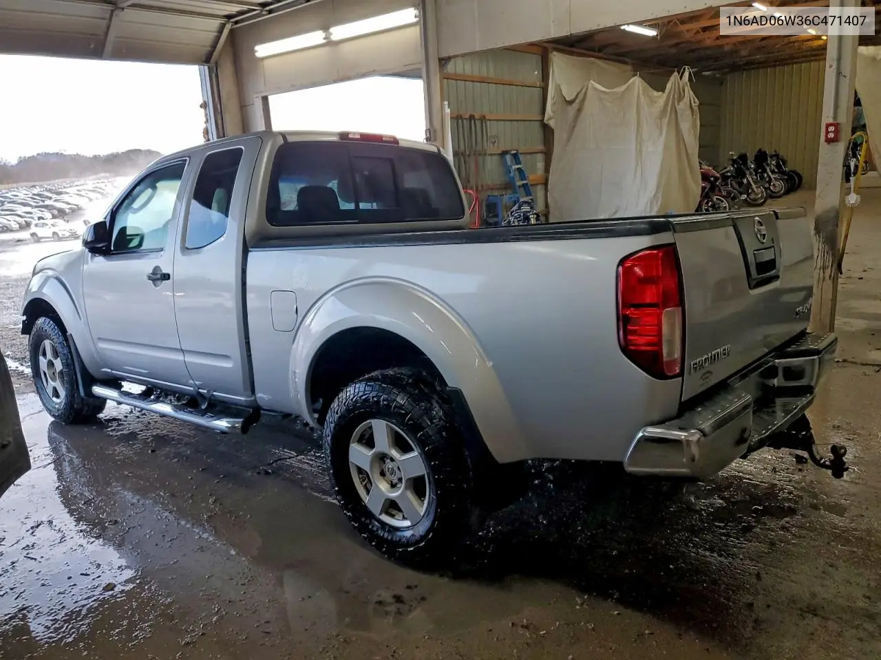 1N6AD06W36C471407 2006 Nissan Frontier King Cab Le