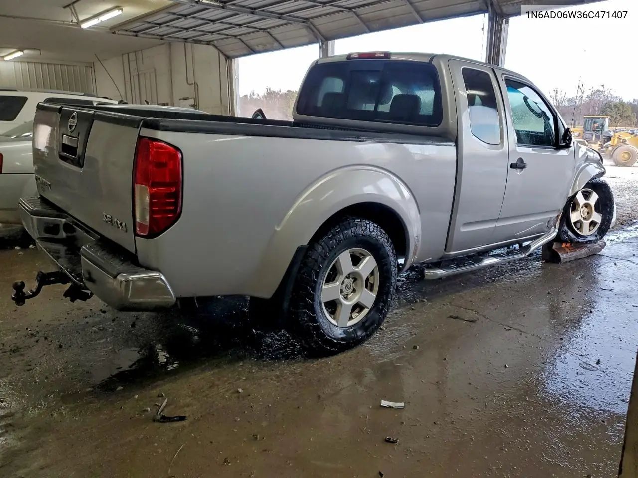 1N6AD06W36C471407 2006 Nissan Frontier King Cab Le