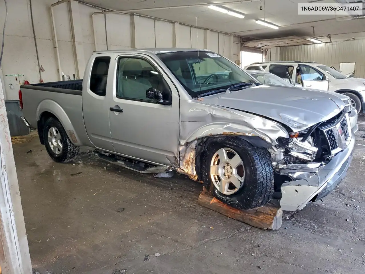 1N6AD06W36C471407 2006 Nissan Frontier King Cab Le