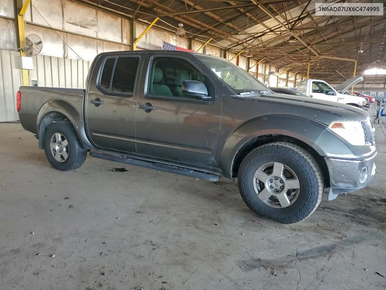 1N6AD07UX6C474995 2006 Nissan Frontier Crew Cab Le