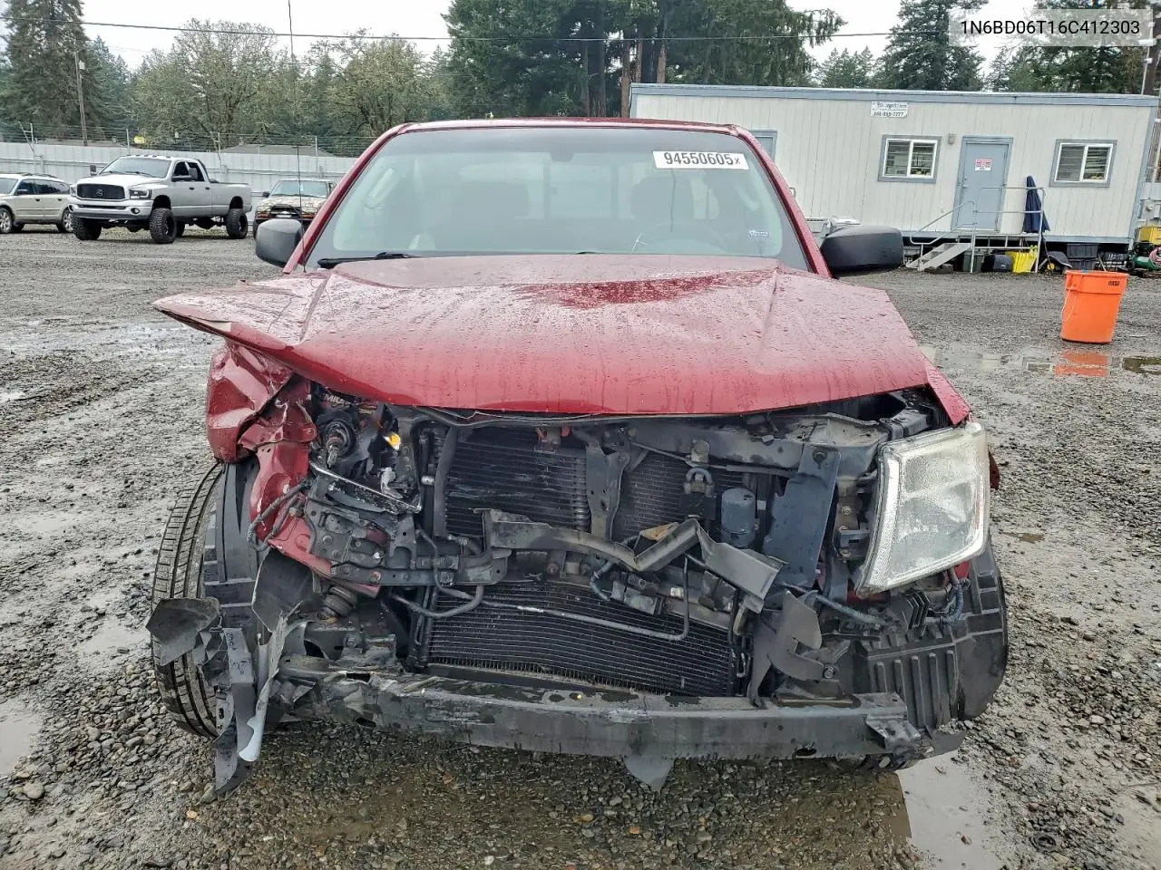 1N6BD06T16C412303 2006 Nissan Frontier King Cab Xe