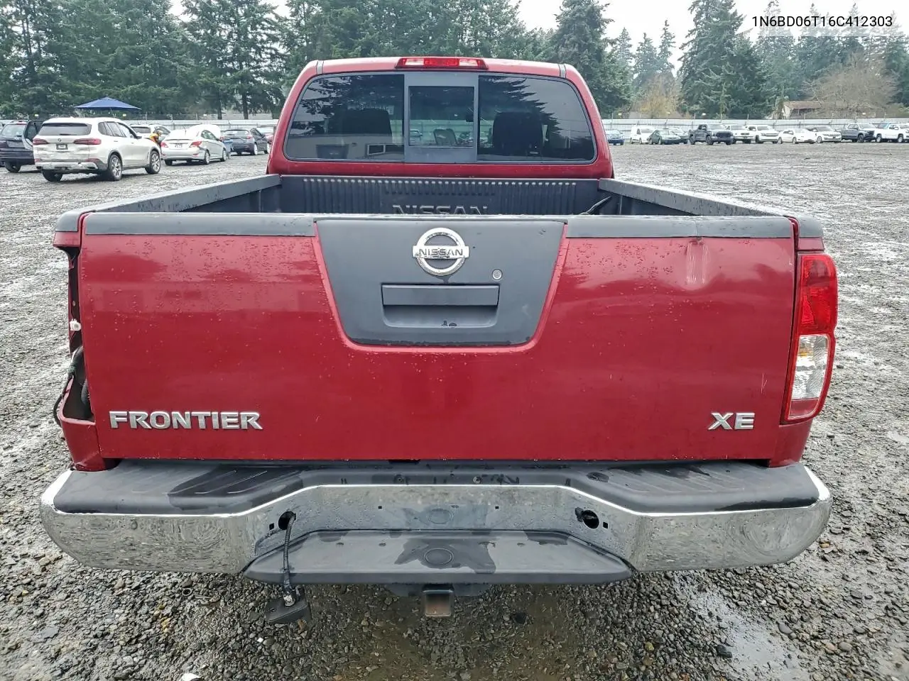 1N6BD06T16C412303 2006 Nissan Frontier King Cab Xe