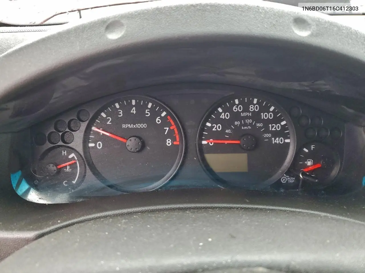 1N6BD06T16C412303 2006 Nissan Frontier King Cab Xe