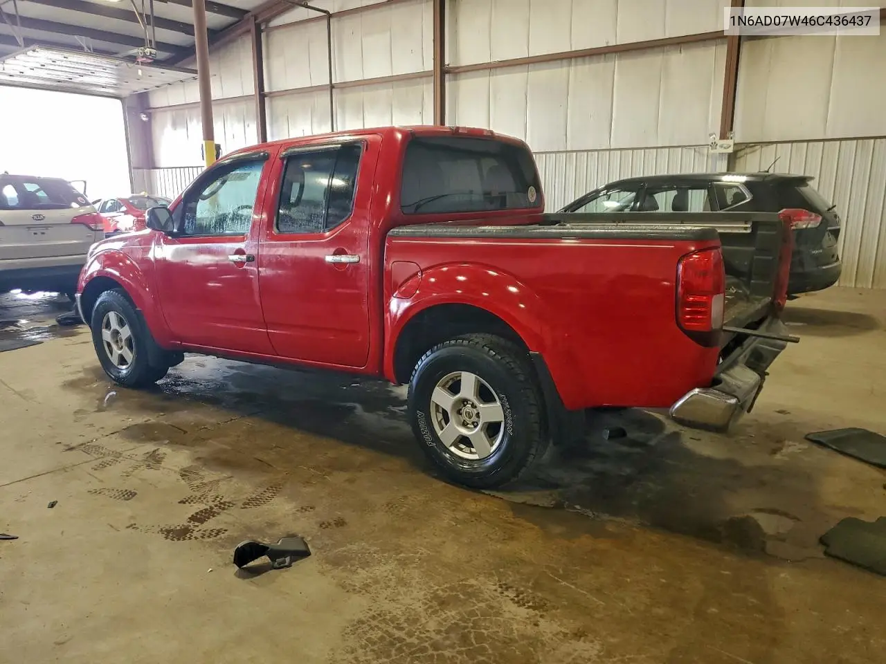 1N6AD07W46C436437 2006 Nissan Frontier Crew Cab Le