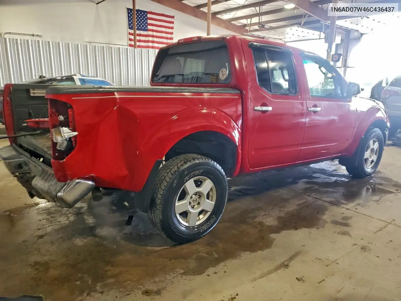 1N6AD07W46C436437 2006 Nissan Frontier Crew Cab Le