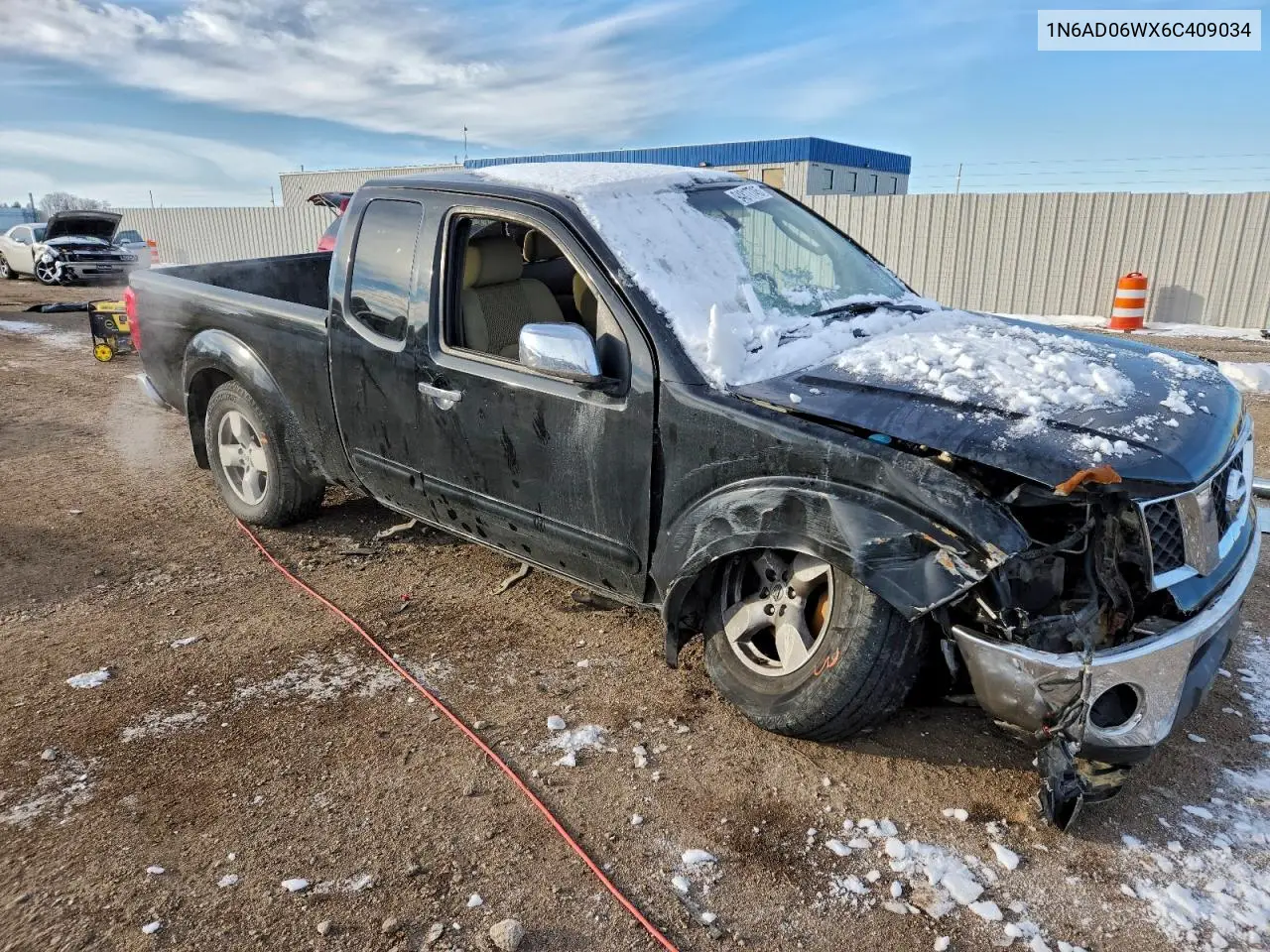 1N6AD06WX6C409034 2006 Nissan Frontier King Cab Le
