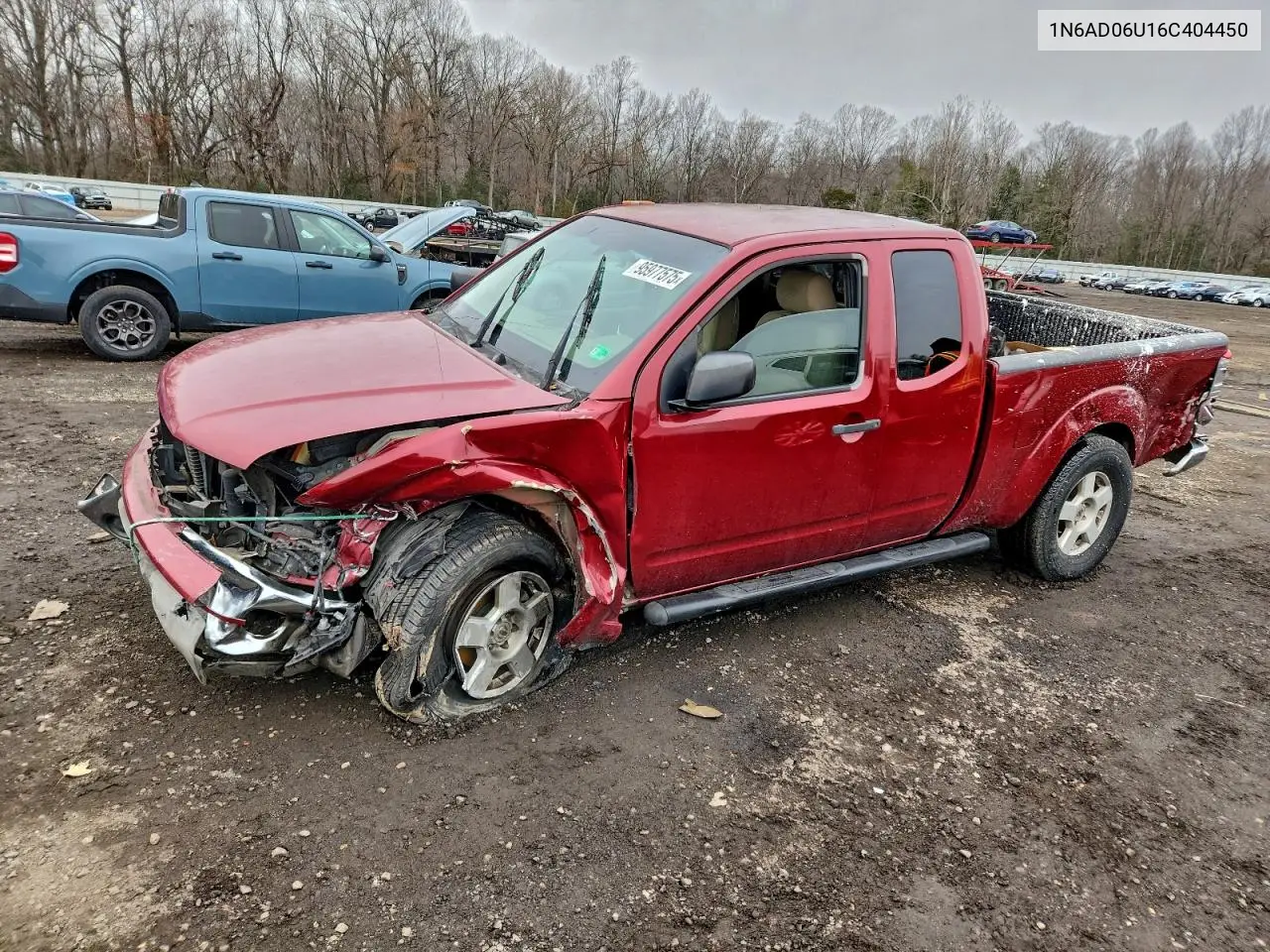 1N6AD06U16C404450 2006 Nissan Frontier King Cab Le
