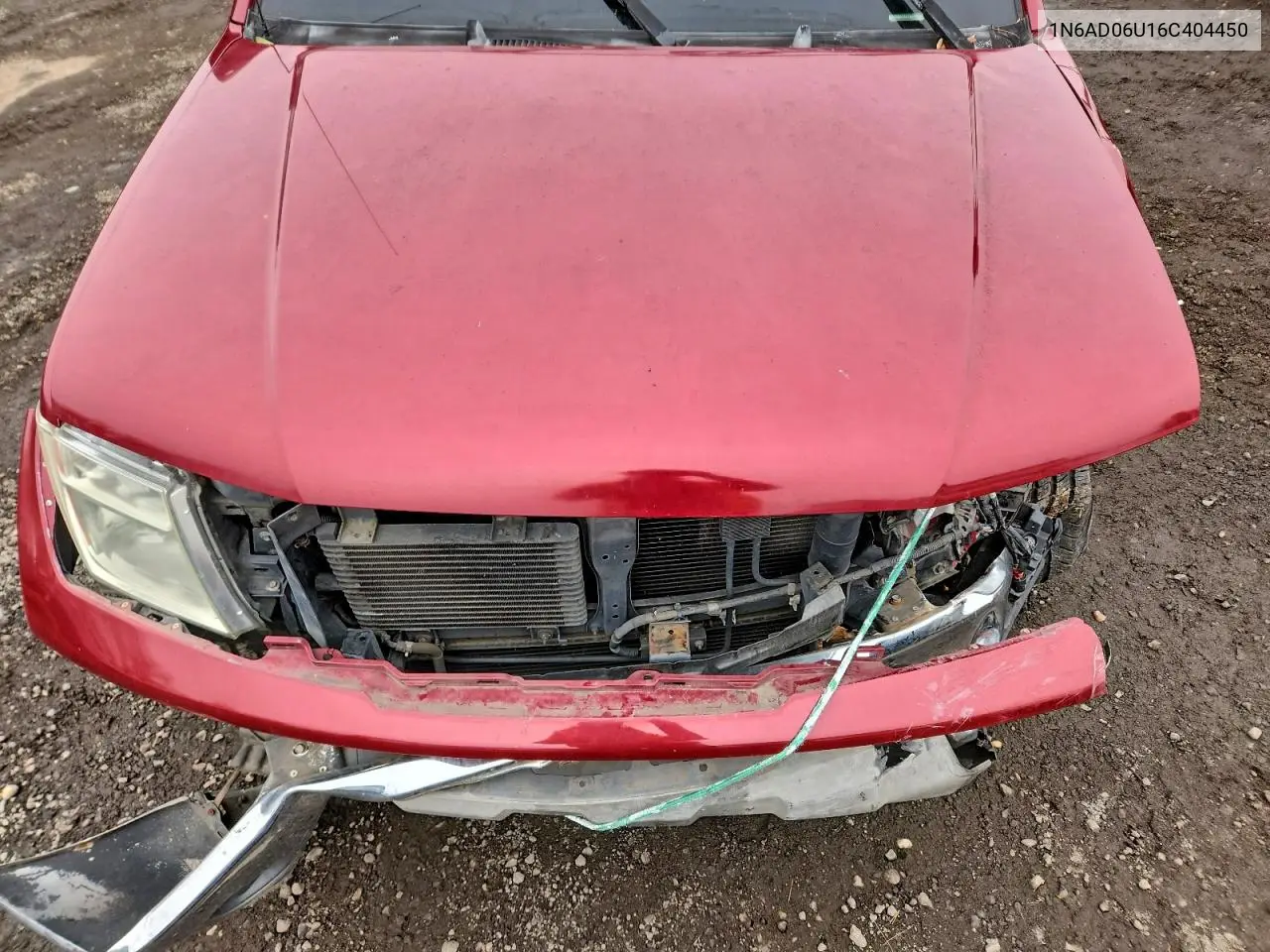 1N6AD06U16C404450 2006 Nissan Frontier King Cab Le