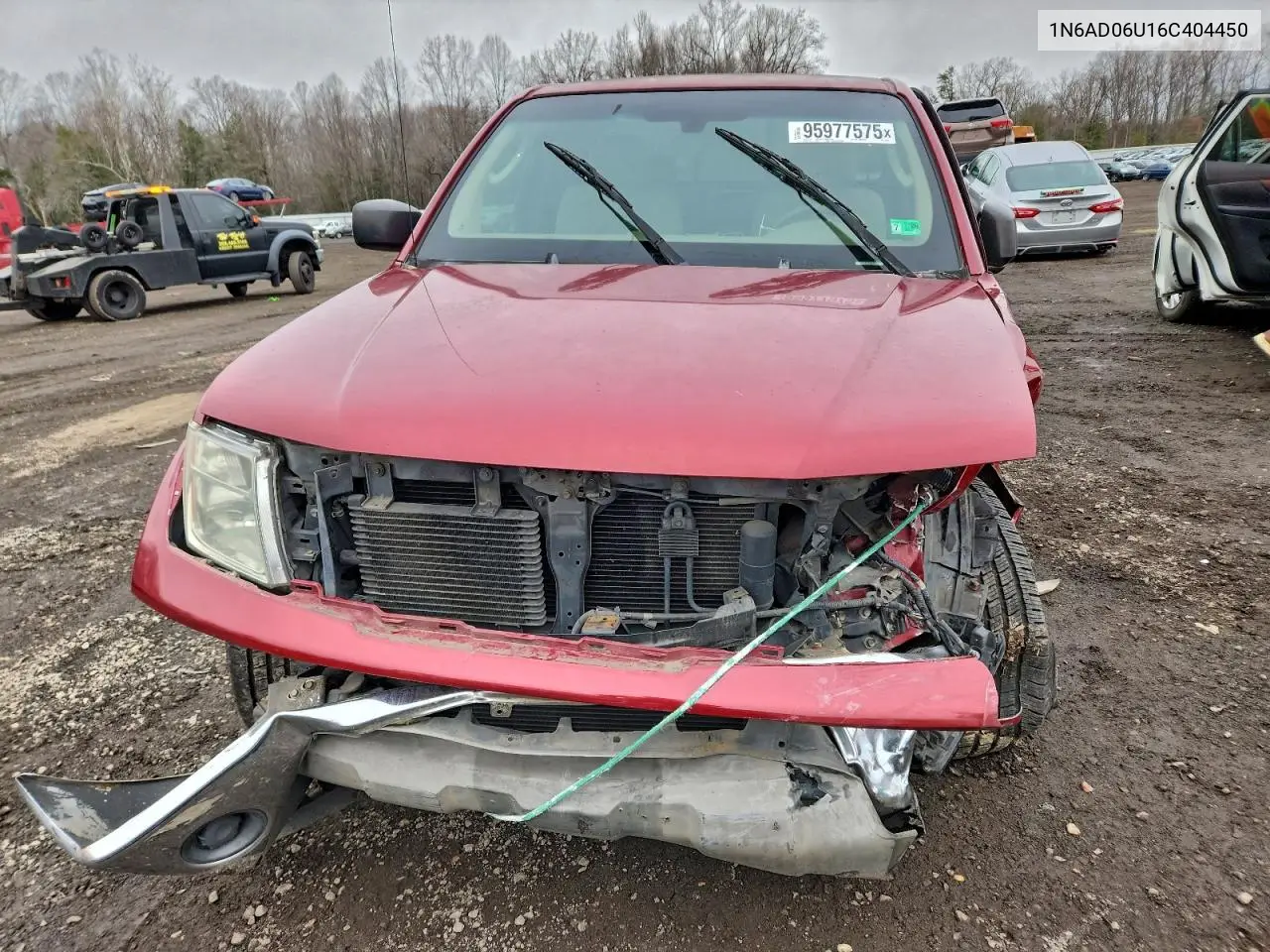 1N6AD06U16C404450 2006 Nissan Frontier King Cab Le
