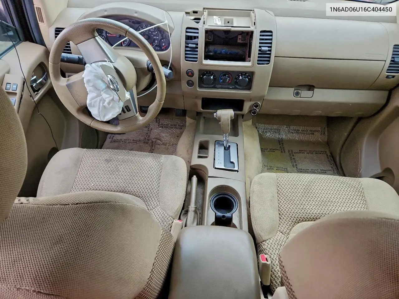 1N6AD06U16C404450 2006 Nissan Frontier King Cab Le
