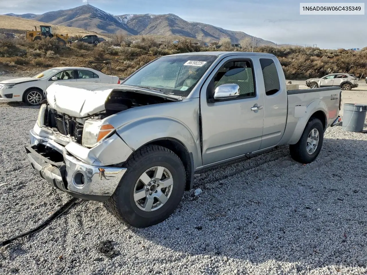 1N6AD06W06C435349 2006 Nissan Frontier King Cab Le