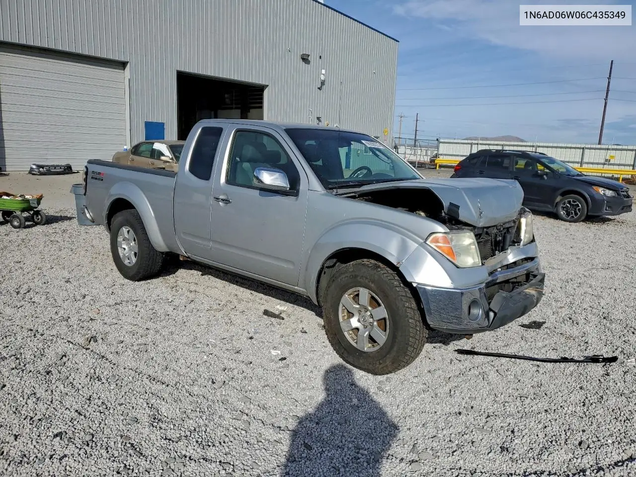 1N6AD06W06C435349 2006 Nissan Frontier King Cab Le