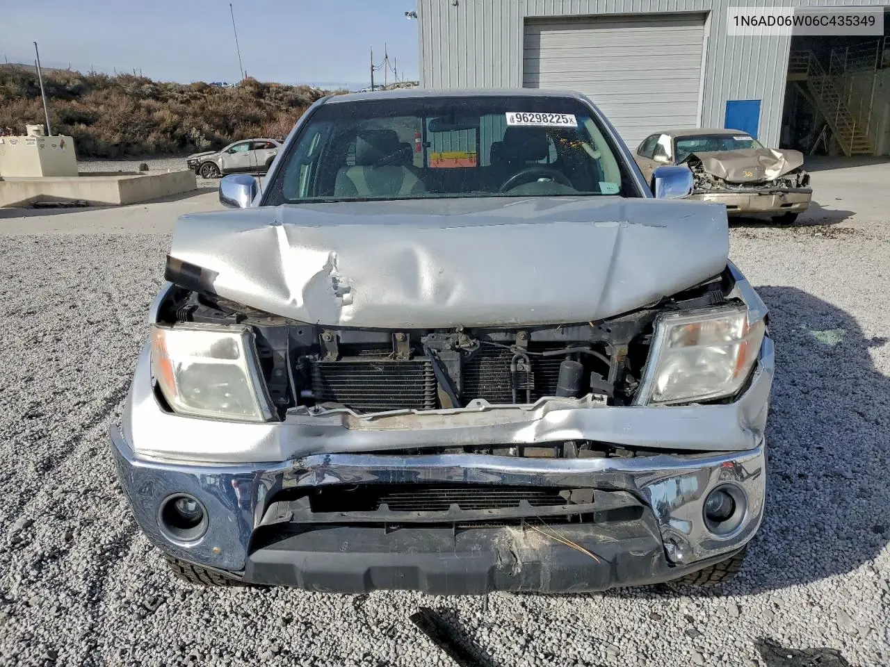 1N6AD06W06C435349 2006 Nissan Frontier King Cab Le