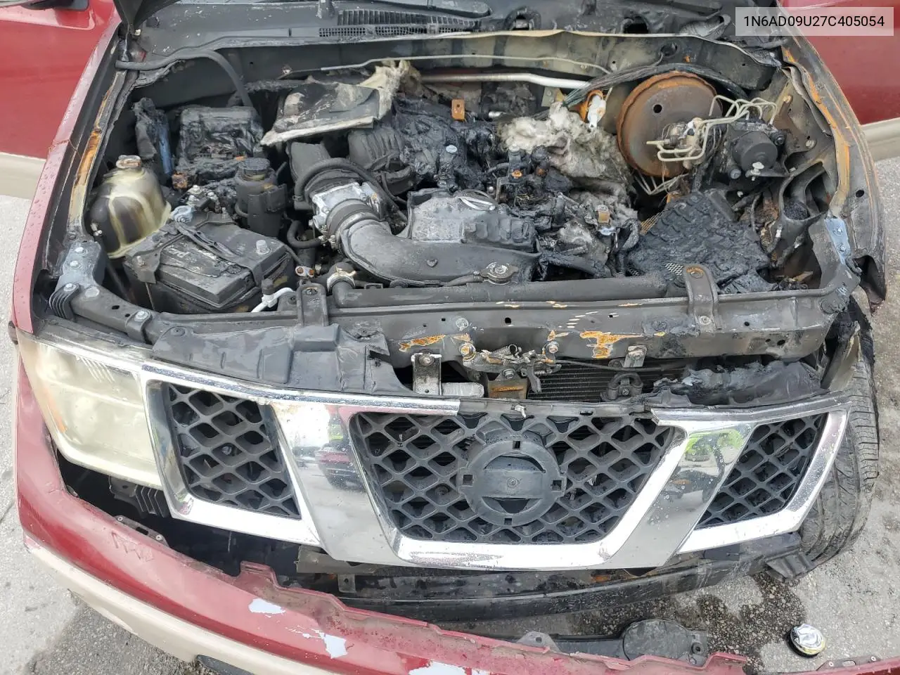 1N6AD09U27C405054 2007 Nissan Frontier Crew Cab Le
