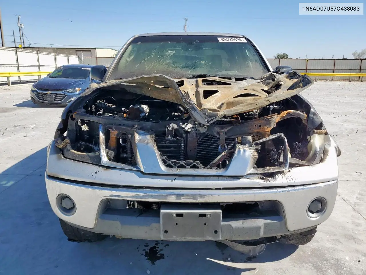 1N6AD07U57C438083 2007 Nissan Frontier Crew Cab Le
