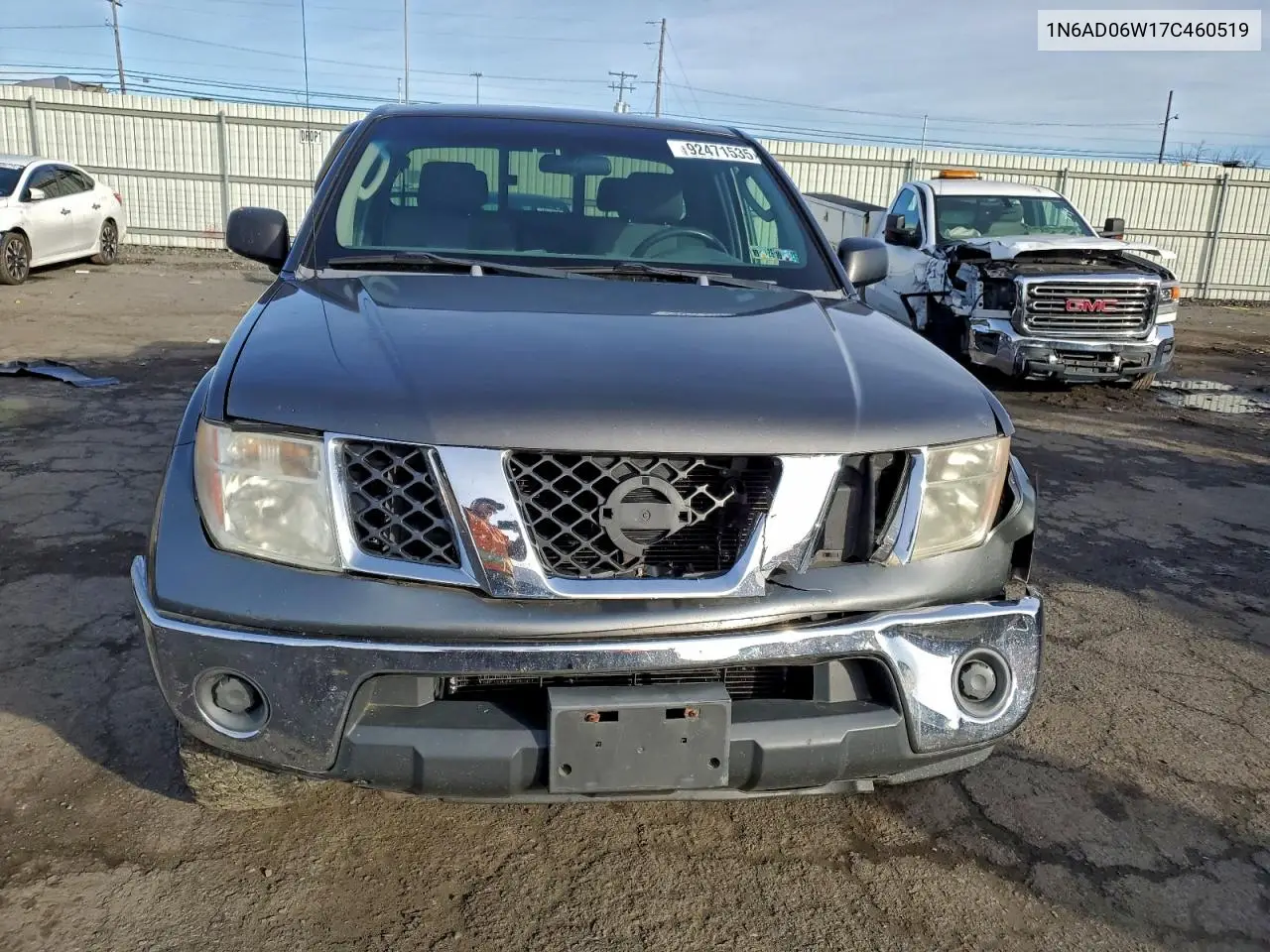 1N6AD06W17C460519 2007 Nissan Frontier King Cab Le