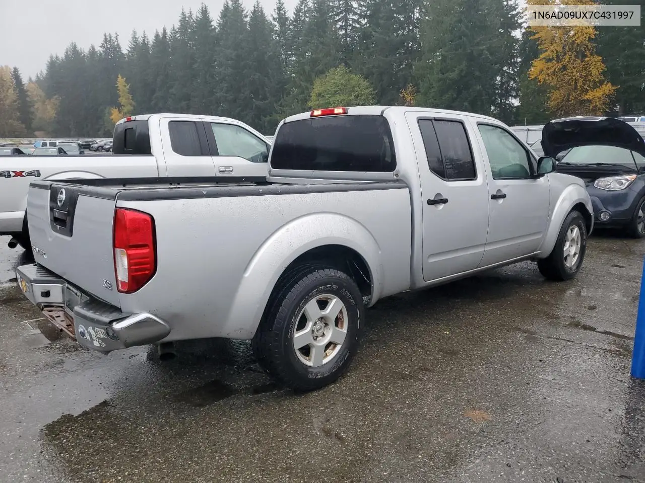 1N6AD09UX7C431997 2007 Nissan Frontier Crew Cab Le