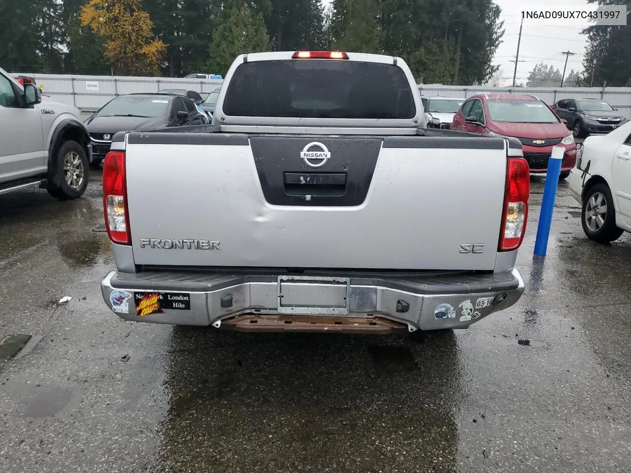 1N6AD09UX7C431997 2007 Nissan Frontier Crew Cab Le
