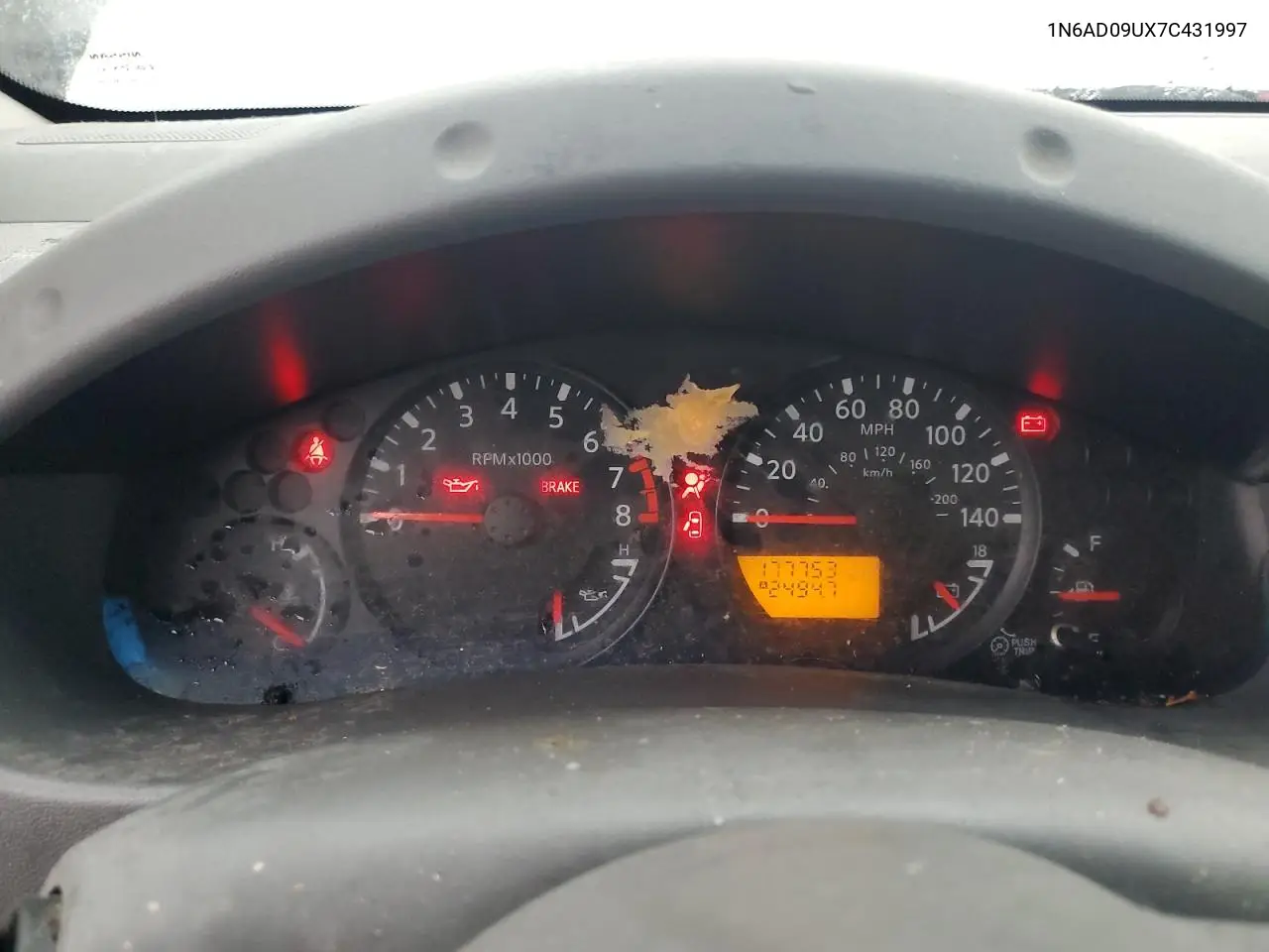 1N6AD09UX7C431997 2007 Nissan Frontier Crew Cab Le