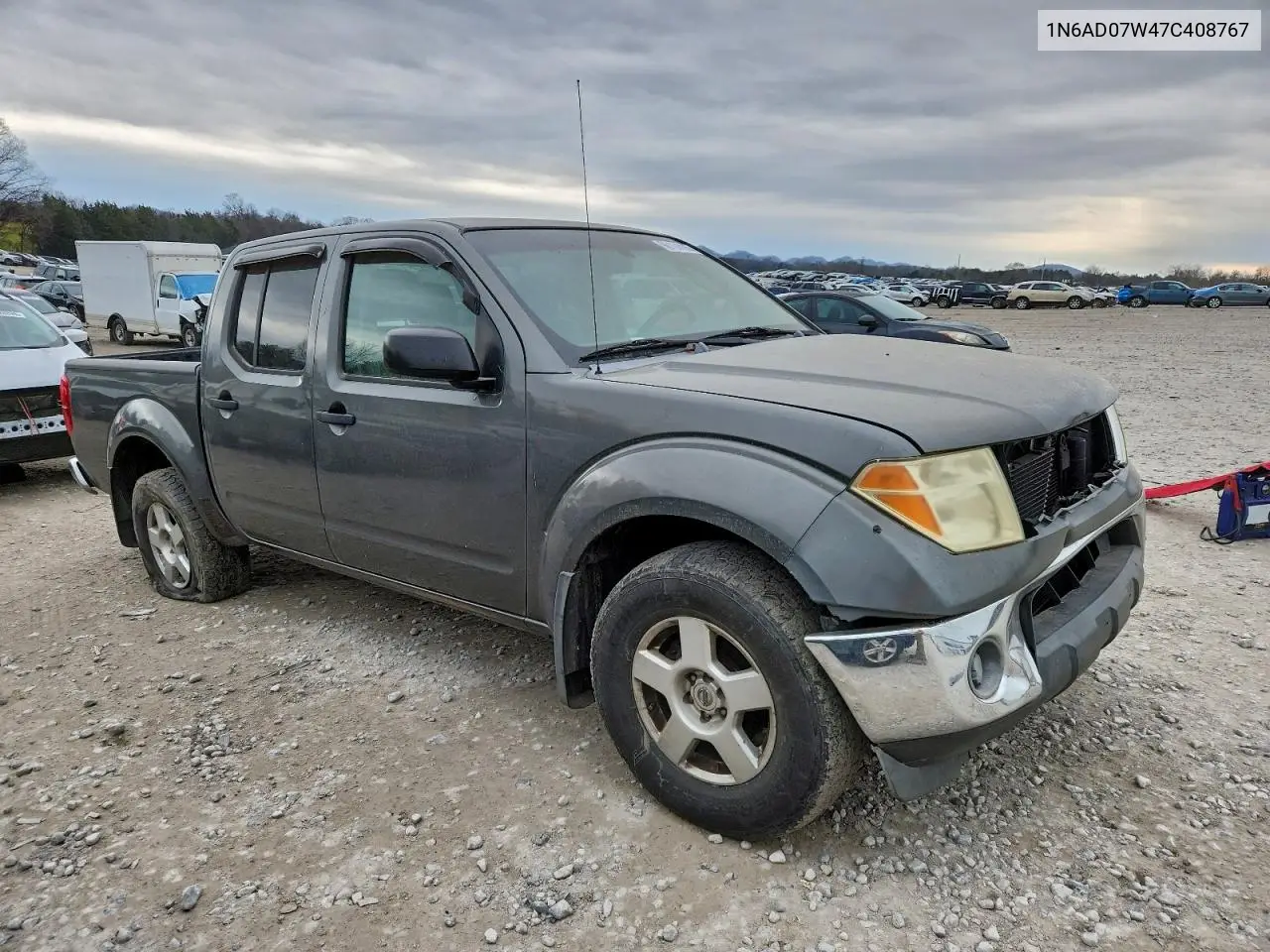 1N6AD07W47C408767 2007 Nissan Frontier Crew Cab Le