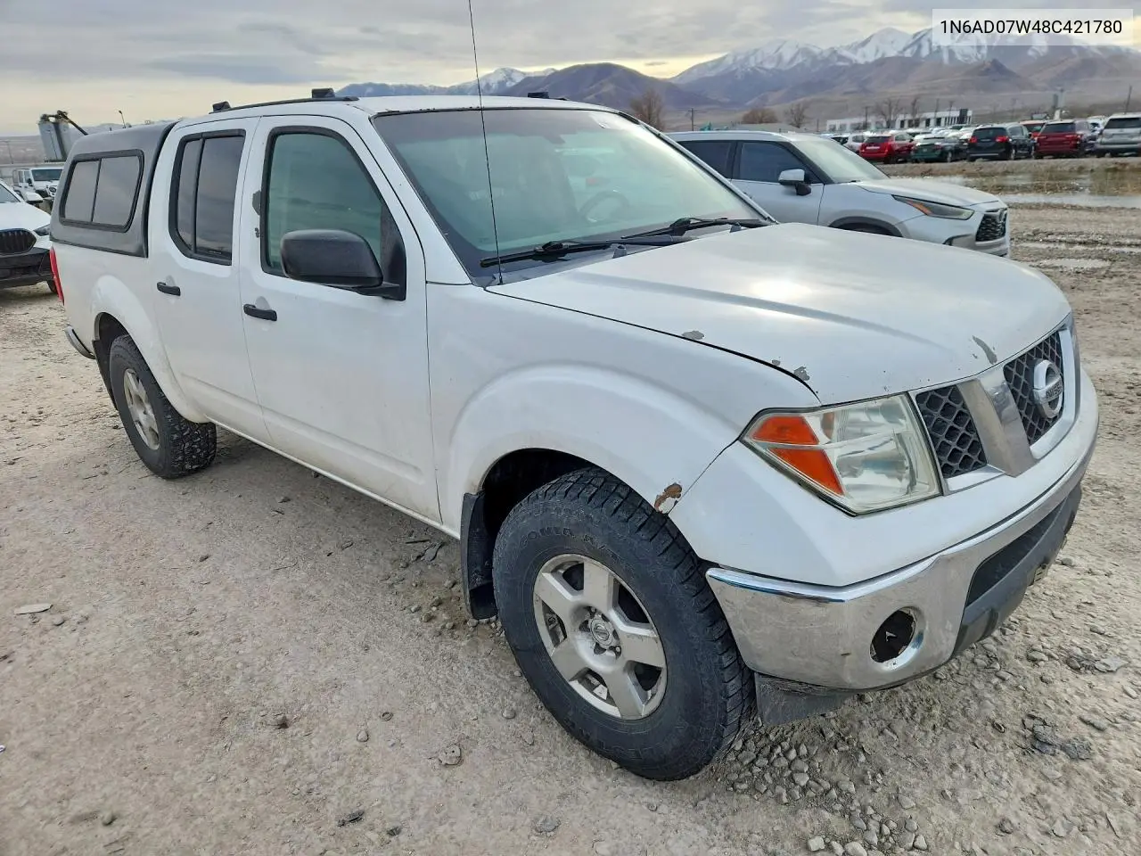 2008 Niss Frontier VIN: 1N6AD07W48C421780 Lot: 41992066