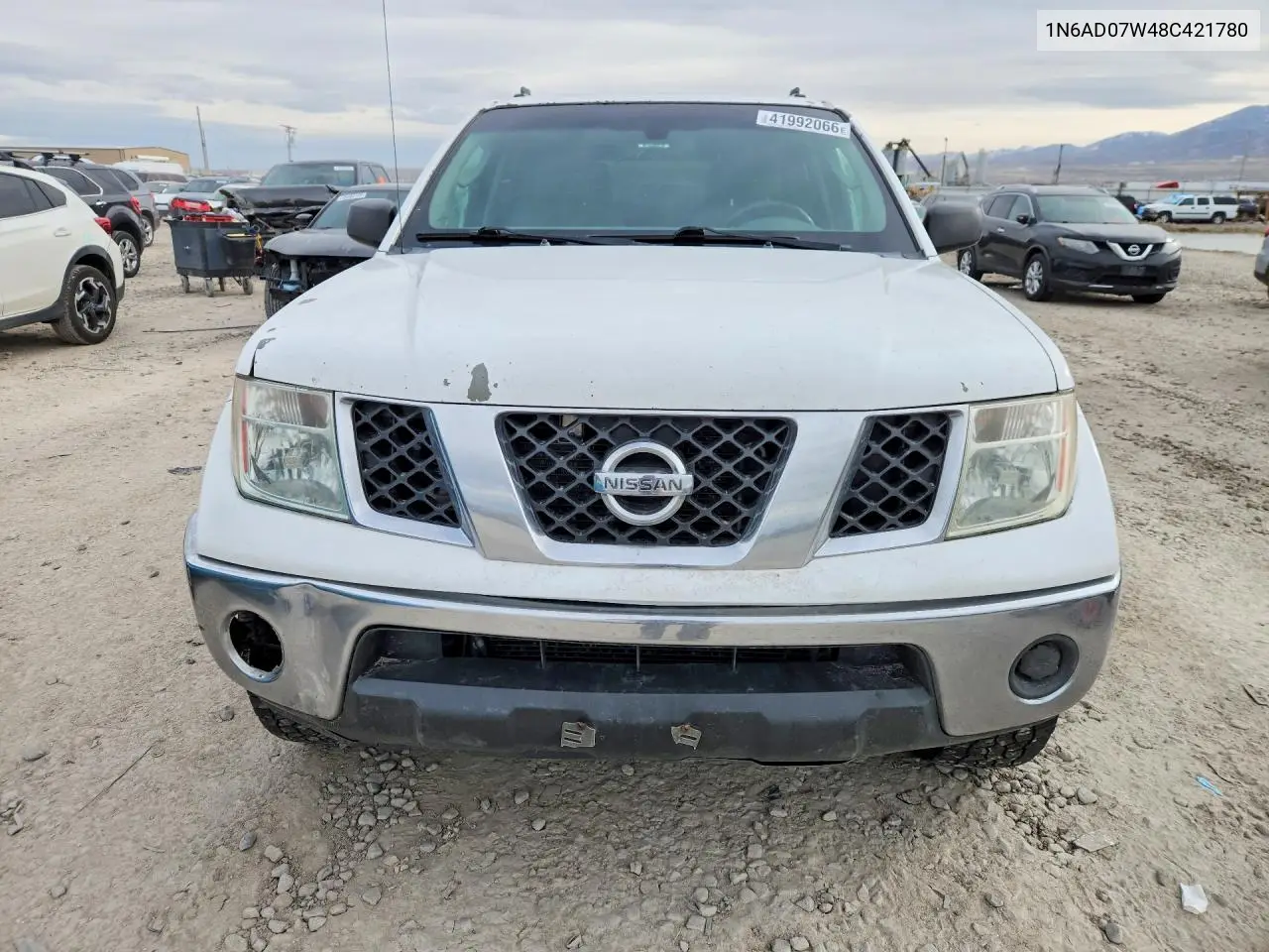 2008 Niss Frontier VIN: 1N6AD07W48C421780 Lot: 41992066