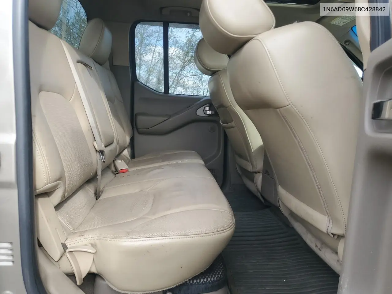 1N6AD09W68C428842 2008 Nissan Frontier Crew Cab Le
