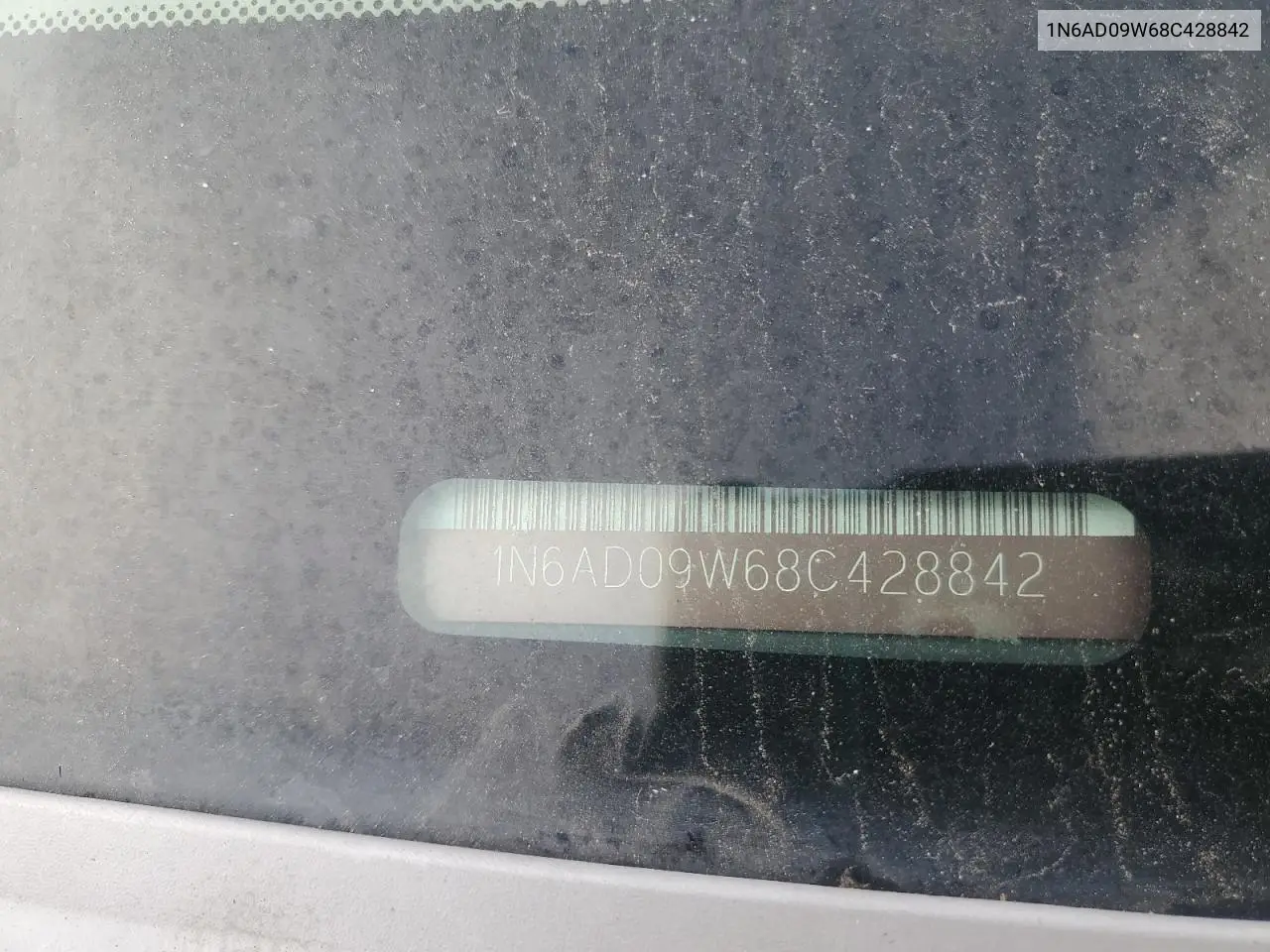 1N6AD09W68C428842 2008 Nissan Frontier Crew Cab Le