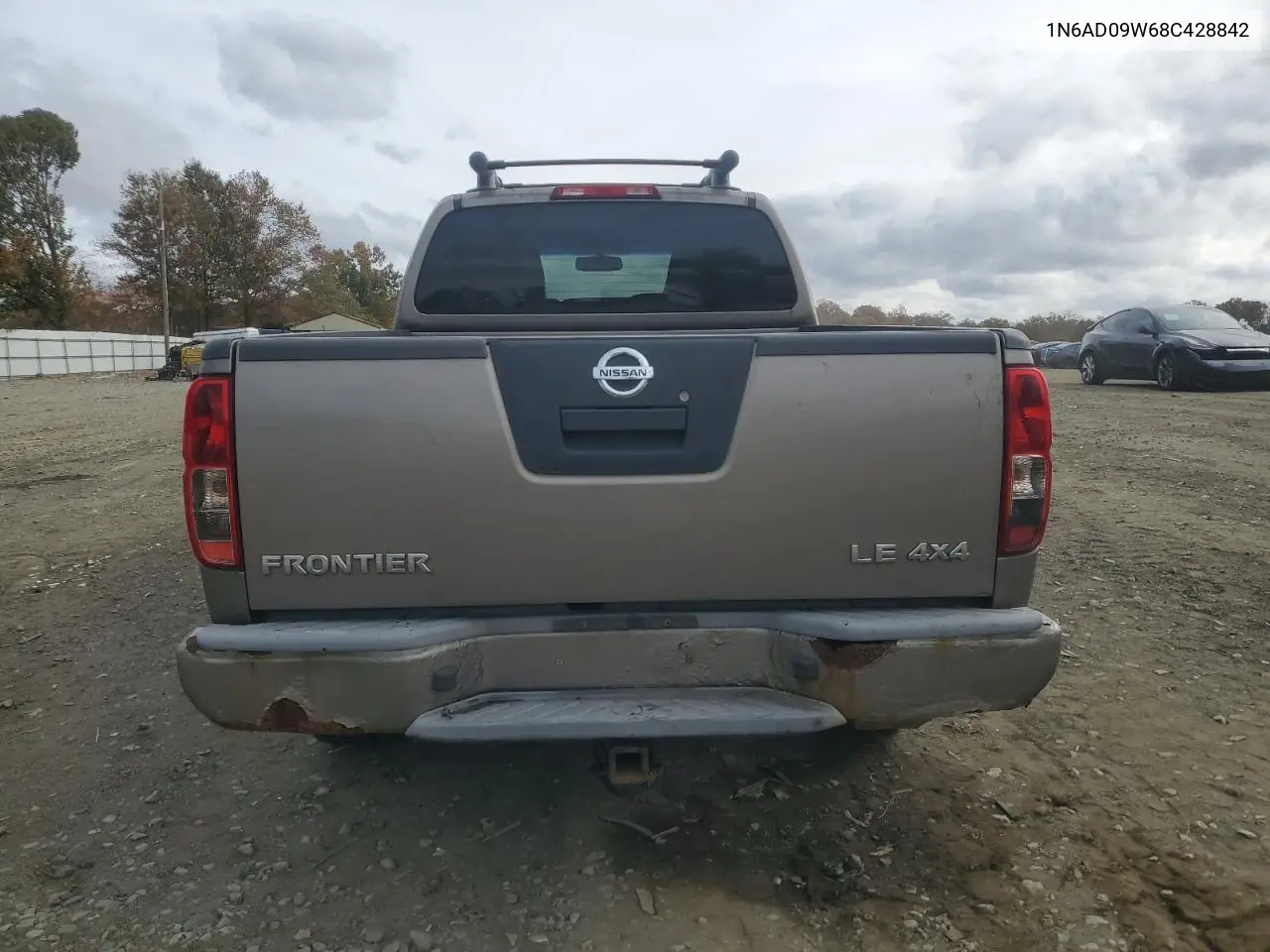 1N6AD09W68C428842 2008 Nissan Frontier Crew Cab Le