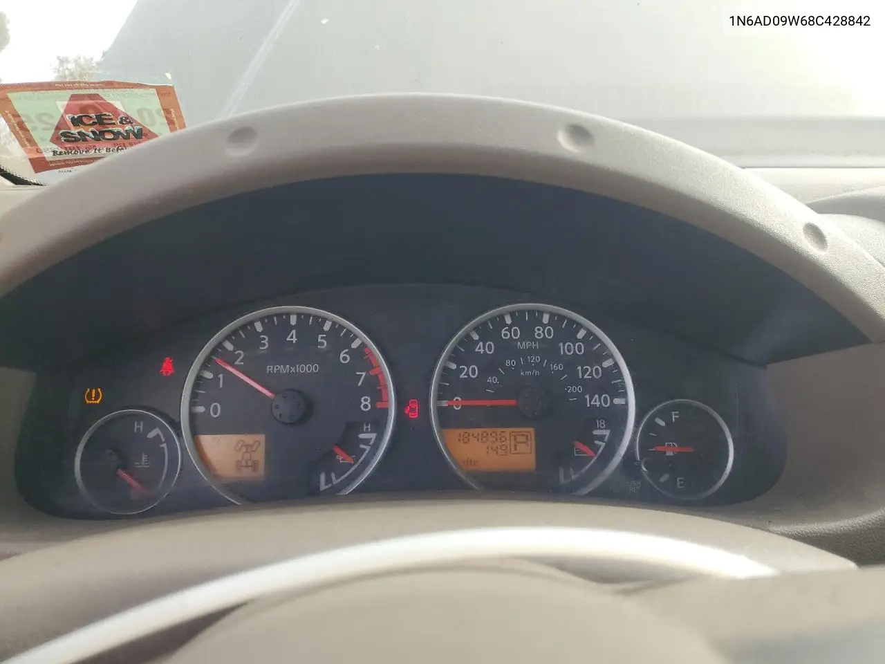 1N6AD09W68C428842 2008 Nissan Frontier Crew Cab Le