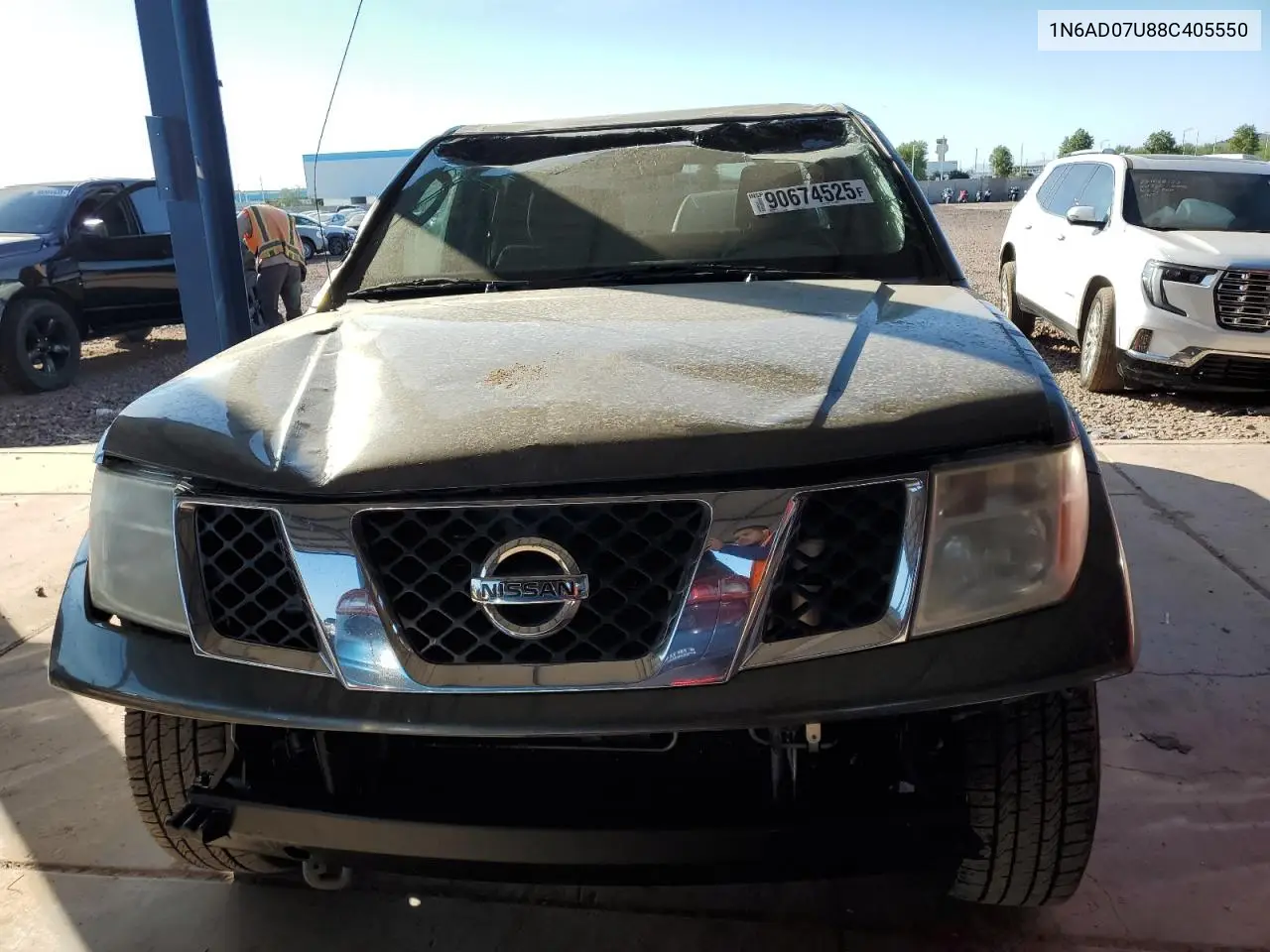 1N6AD07U88C405550 2008 Nissan Frontier Crew Cab Le