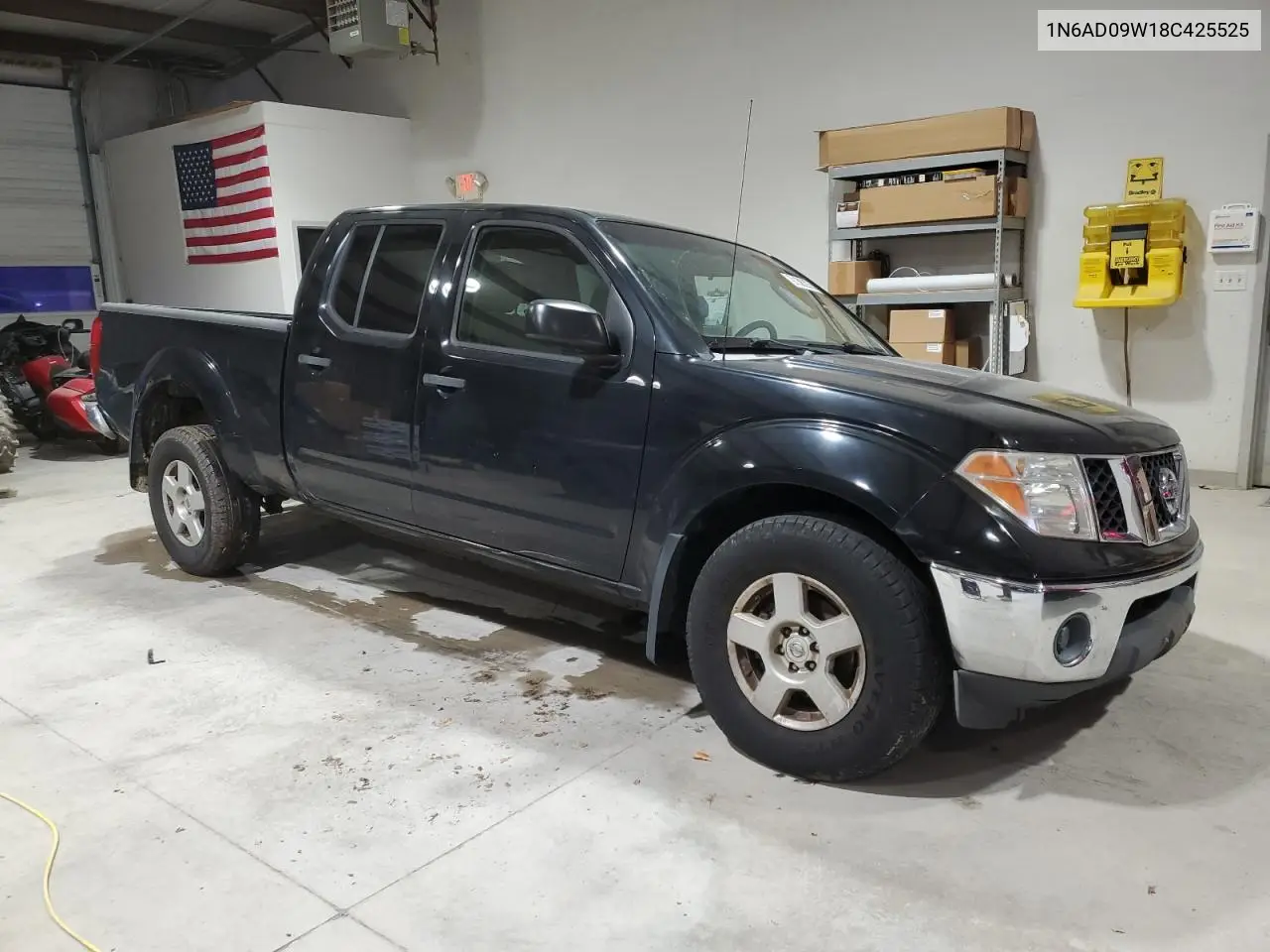 1N6AD09W18C425525 2008 Nissan Frontier Crew Cab Le