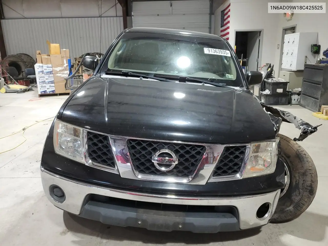 1N6AD09W18C425525 2008 Nissan Frontier Crew Cab Le