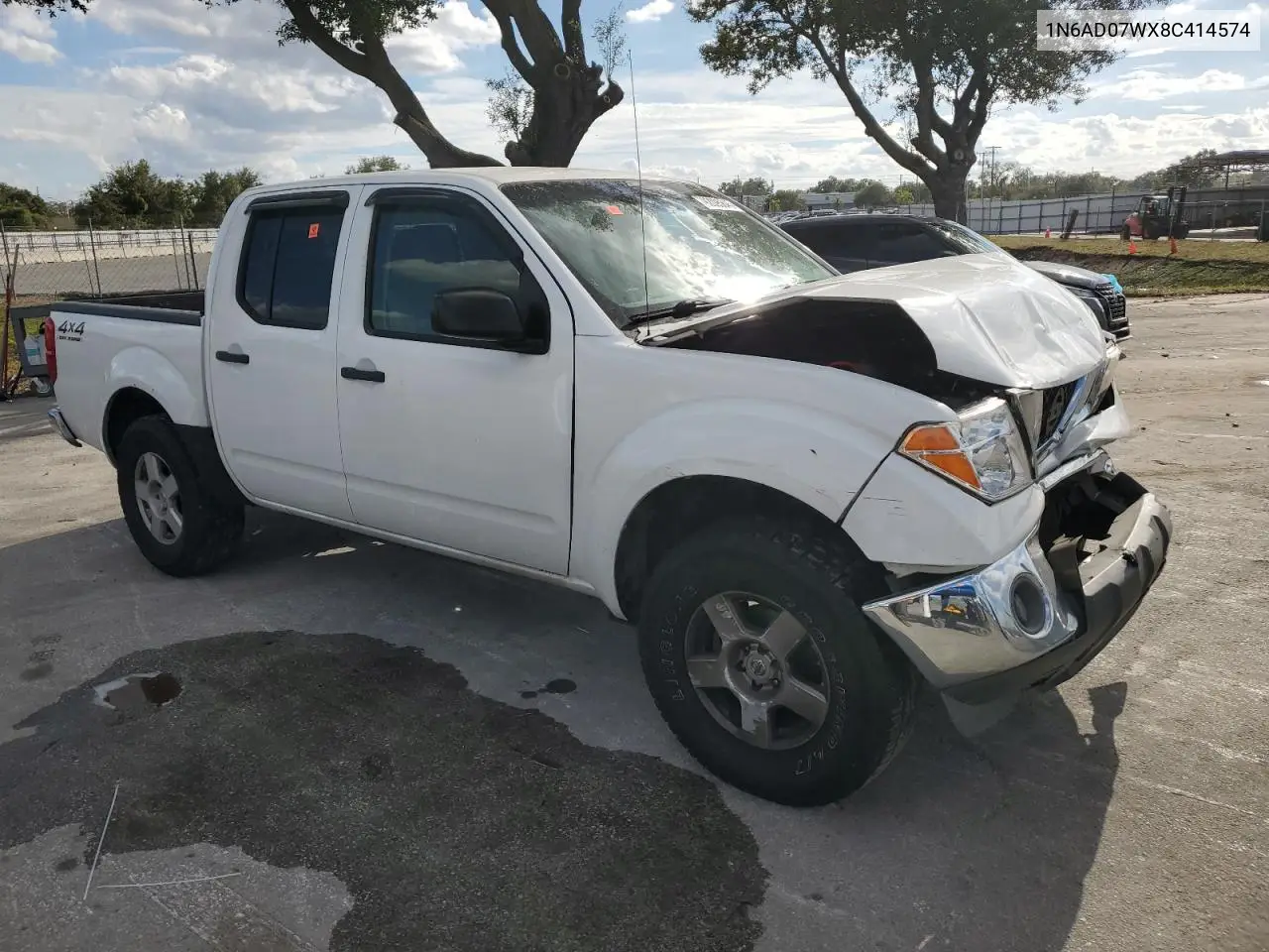 1N6AD07WX8C414574 2008 Nissan Frontier Crew Cab Le