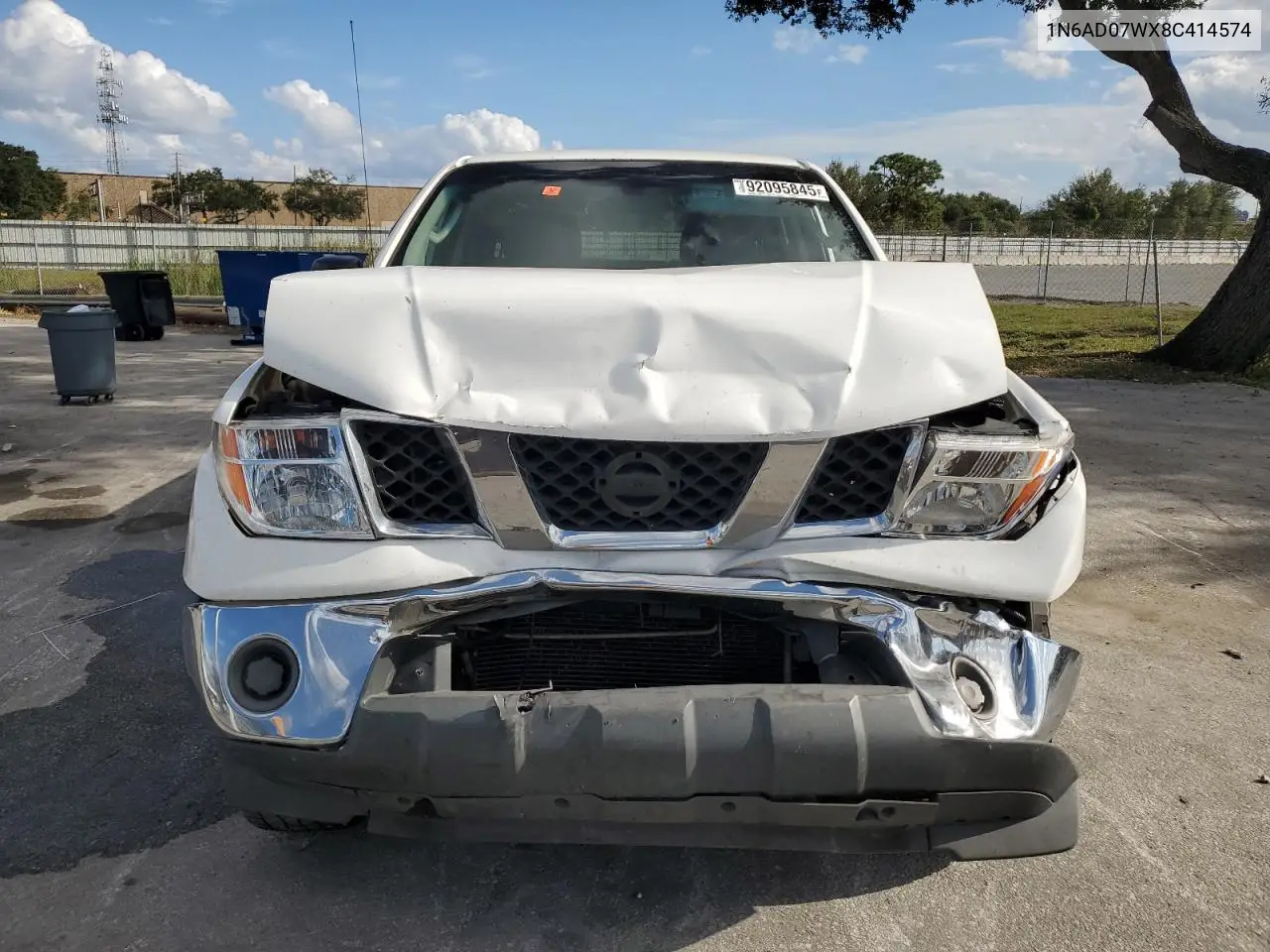 1N6AD07WX8C414574 2008 Nissan Frontier Crew Cab Le