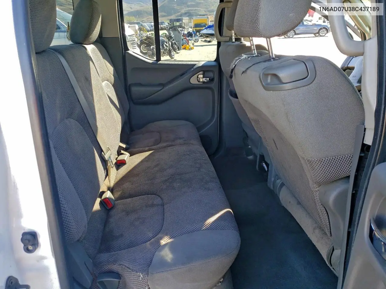 1N6AD07U38C437189 2008 Nissan Frontier Crew Cab Le
