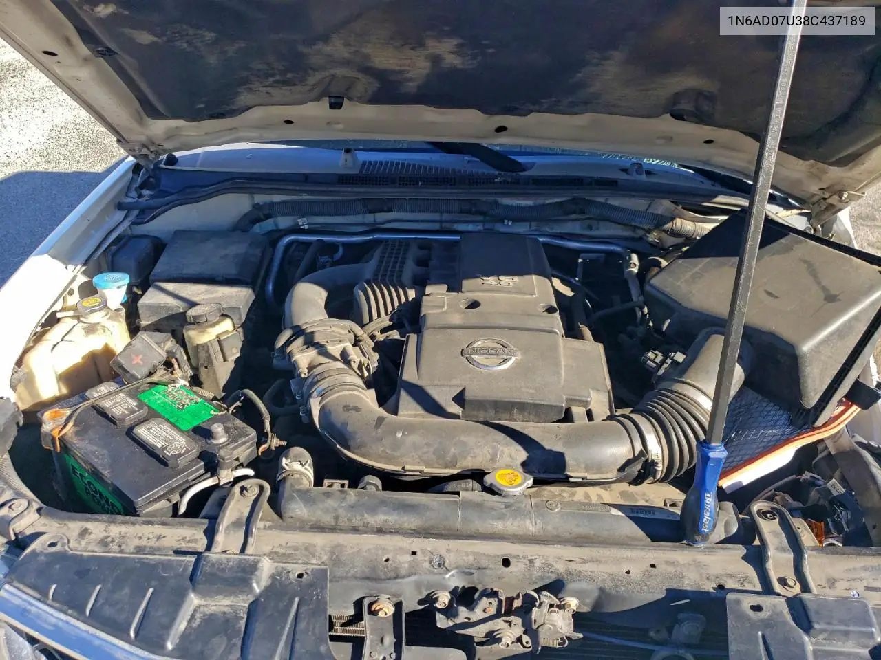 1N6AD07U38C437189 2008 Nissan Frontier Crew Cab Le
