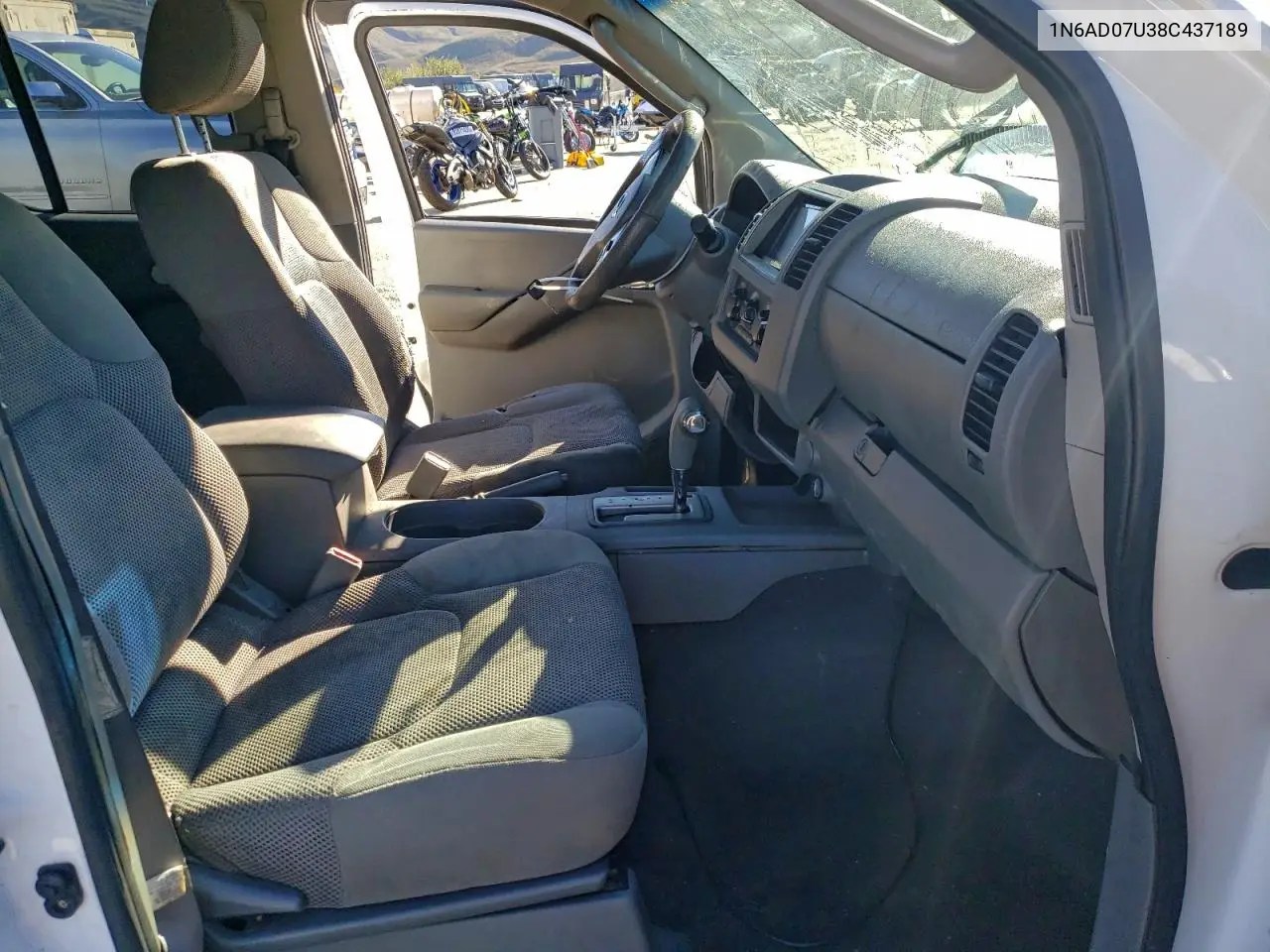 1N6AD07U38C437189 2008 Nissan Frontier Crew Cab Le