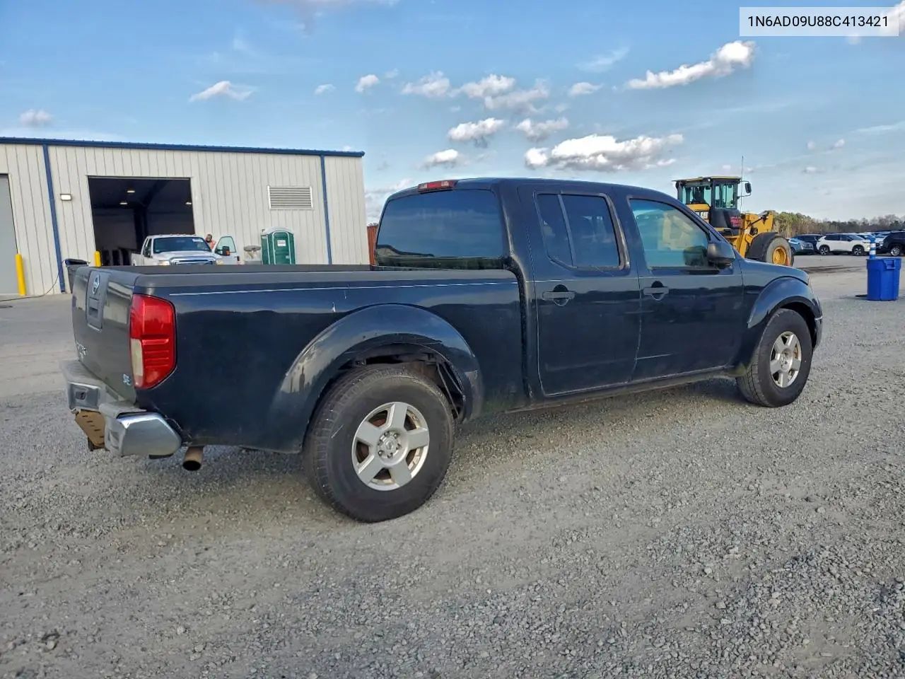 1N6AD09U88C413421 2008 Nissan Frontier Crew Cab Le