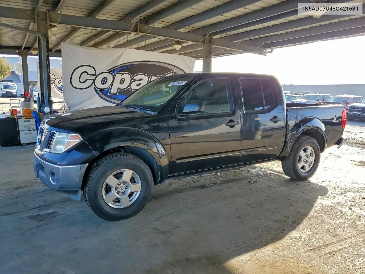1N6AD07U48C421681 2008 Nissan Frontier Crew Cab Le