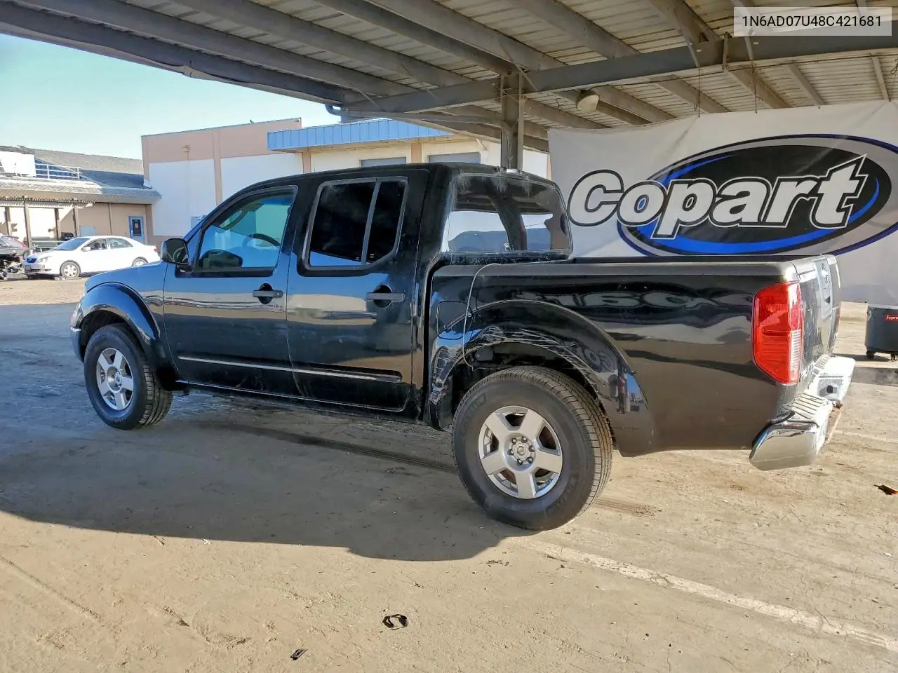 1N6AD07U48C421681 2008 Nissan Frontier Crew Cab Le