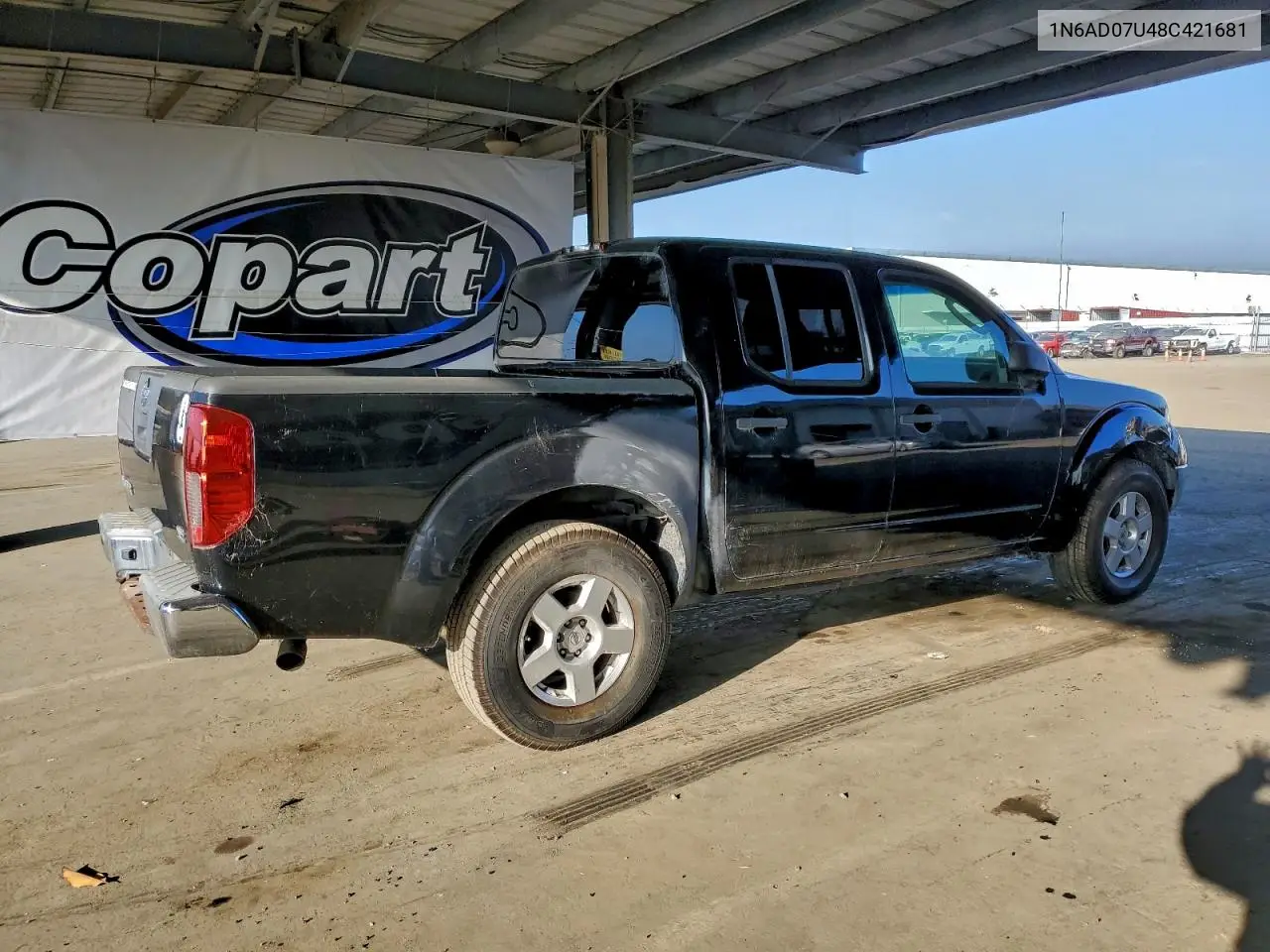 1N6AD07U48C421681 2008 Nissan Frontier Crew Cab Le