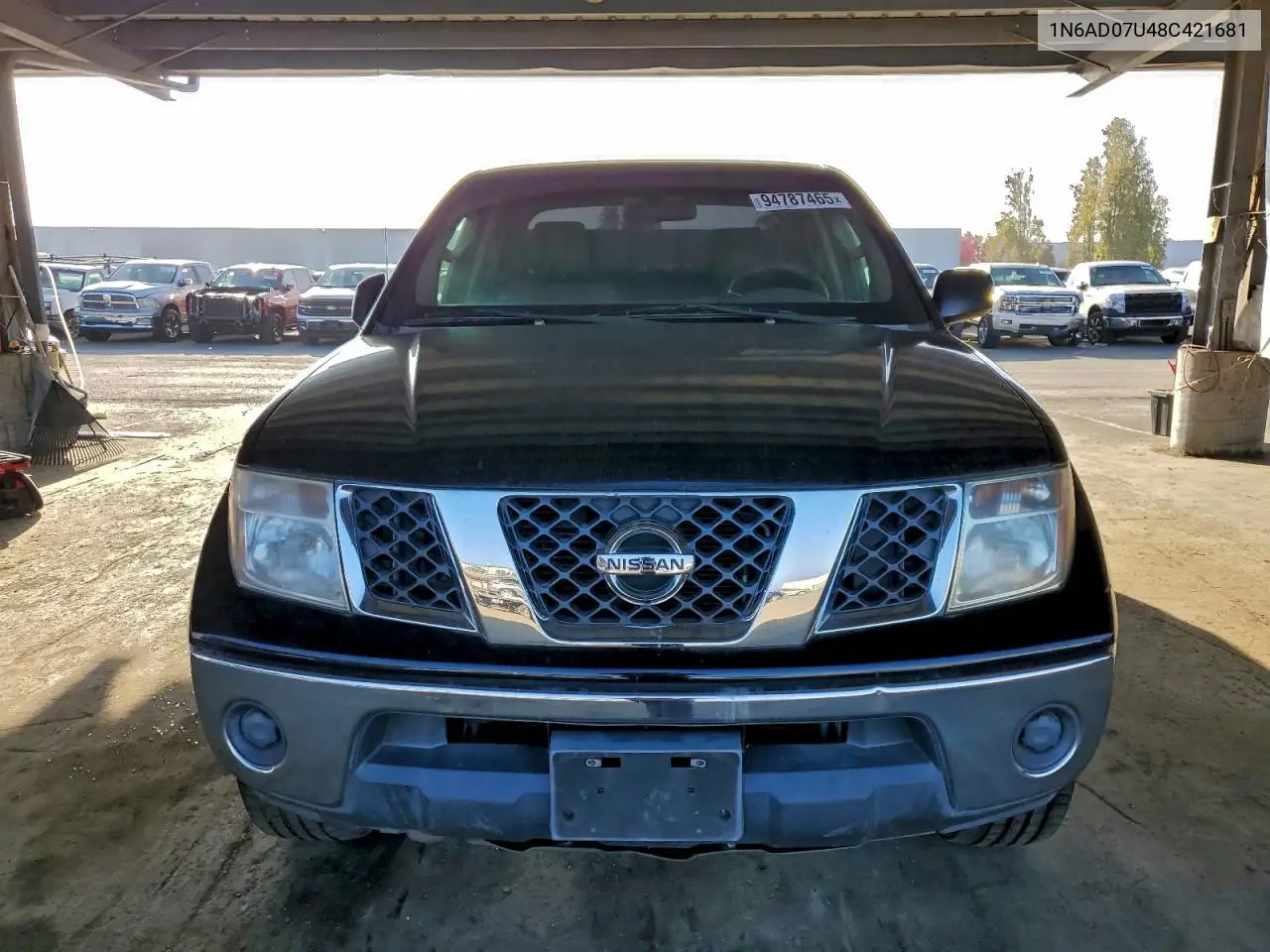 1N6AD07U48C421681 2008 Nissan Frontier Crew Cab Le