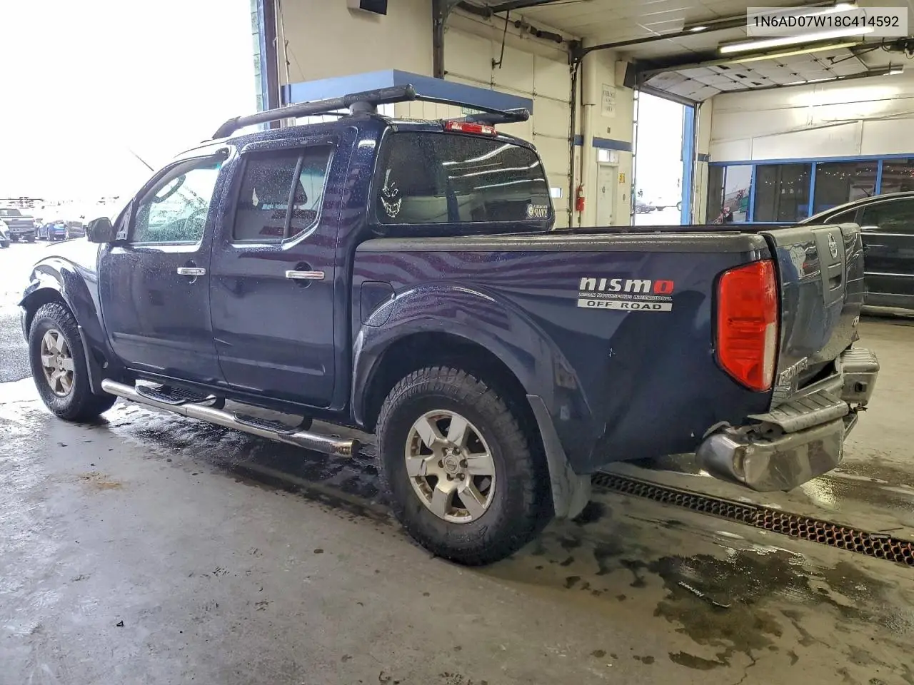 1N6AD07W18C414592 2008 Nissan Frontier Crew Cab Le