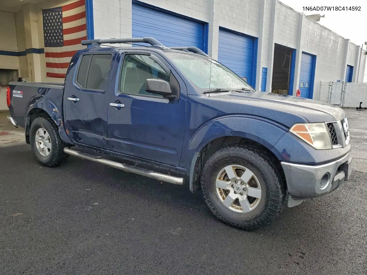 1N6AD07W18C414592 2008 Nissan Frontier Crew Cab Le